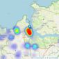 Jackie Stanley - Padstow listings heatmap