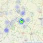 Jackson - Stops - Chipping Campden listings heatmap