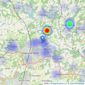 Jackson-Stops - Lindfield listings heatmap