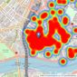 Jackson-Stops - Pimlico listings heatmap