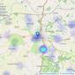 Jackson-Stops - Shaftesbury listings heatmap