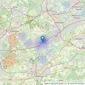 Jackson-Stops - Woking listings heatmap