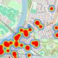 James Anderson - Barnes - Sales listings heatmap