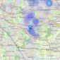 James Gorey Estate Agents - Sidcup listings heatmap