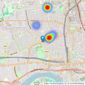 James Hayes - Ravenscourt Park listings heatmap