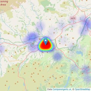 James.Dean - Brecon listings heatmap