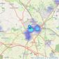 Jayman - Lichfield listings heatmap