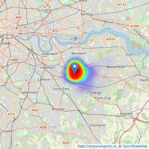 jdm - Eltham listings heatmap