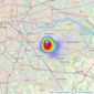 jdm - Eltham listings heatmap