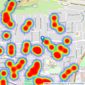 Jeffries & Dibbens Estate and Lettings Agents - Drayton listings heatmap