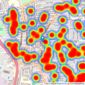 Jeffries & Dibbens Estate and Lettings Agents - Portsmouth listings heatmap