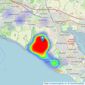 Jeffries & Dibbens Estate and Lettings Agents - Stubbington listings heatmap