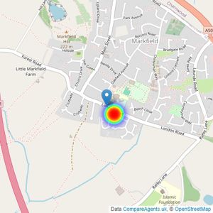 Jelson Homes Ltd listings heatmap