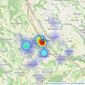 Jeremy Swan - Great Missenden listings heatmap