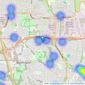 Jill Moore Select Properties - Washington listings heatmap