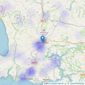 JJ Morris - Haverfordwest listings heatmap