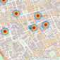 JLL - Mayfair listings heatmap