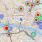 JLL - The City, Central London listings heatmap