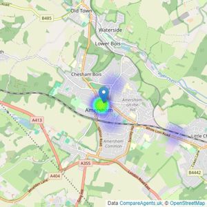 JNP - Amersham listings heatmap