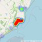 Joan Hopkin - Beaumaris listings heatmap