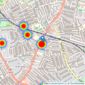 John Dean - London listings heatmap