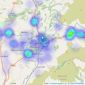 John Francis - Ammanford listings heatmap