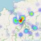 John Francis - Cardigan listings heatmap