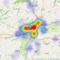 John Francis - Carmarthen listings heatmap