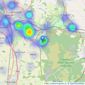 John German - Stafford listings heatmap