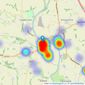 John Goodwin FRICS - Upton Upon Severn listings heatmap