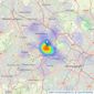 John Miller - West Bromwich listings heatmap