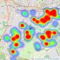 John Payne - Plumstead Common listings heatmap