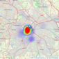 John Shepherd - Birmingham listings heatmap