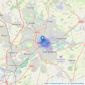 John Shepherd - Nottingham City listings heatmap