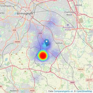 John Shepherd - Shirley listings heatmap