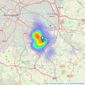 John Shepherd - Solihull listings heatmap