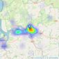 John Smale & Co - Barnstaple listings heatmap