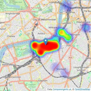 JOHNS&CO - Nine Elms listings heatmap