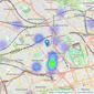 Jonathan Arron Residential - London listings heatmap