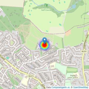 Jones Homes listings heatmap