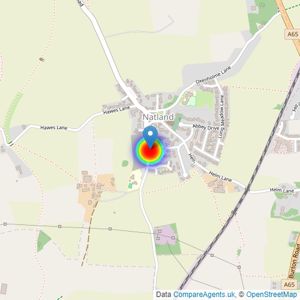 Jones Homes listings heatmap