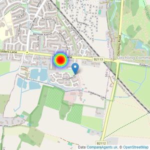 Jones Homes listings heatmap