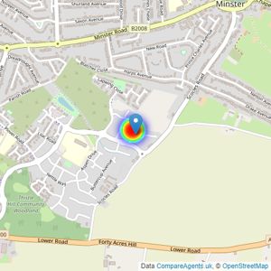 Jones Homes listings heatmap