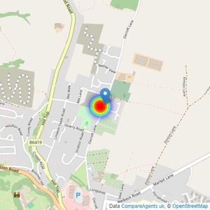 Jones Homes listings heatmap