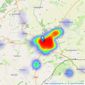 Jones Robinson - Devizes listings heatmap