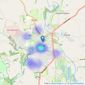 Joplings - Ripon listings heatmap