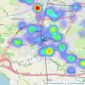 Jordan Fishwick - Hale listings heatmap