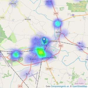 JP Harll - Selby listings heatmap