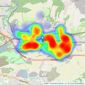 Julian Marks - Plympton listings heatmap