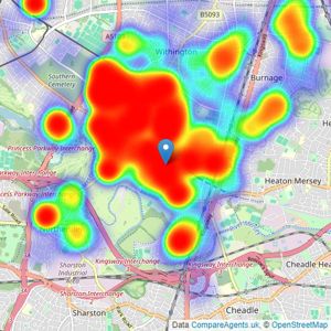 Julian Wadden - Didsbury listings heatmap